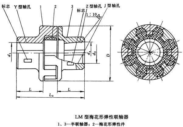 梅花形聯(lián)軸器